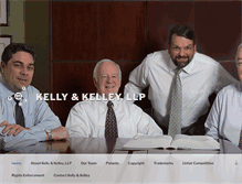 Tablet Screenshot of kelly-kelleylaw.com